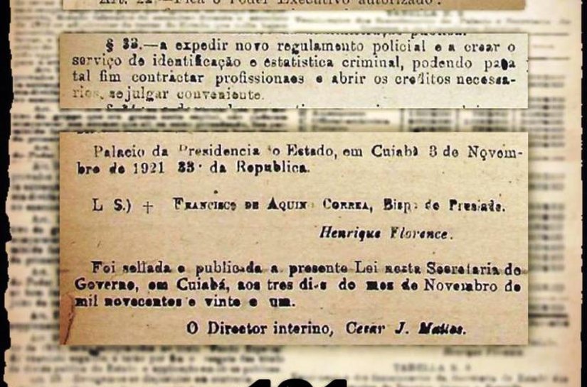 Serviço de identificação completa 101 anos em Mato Grosso