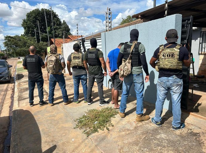 Polícia Civil cumpre mandados contra facção ligada ao tráfico de drogas em Tapurah
