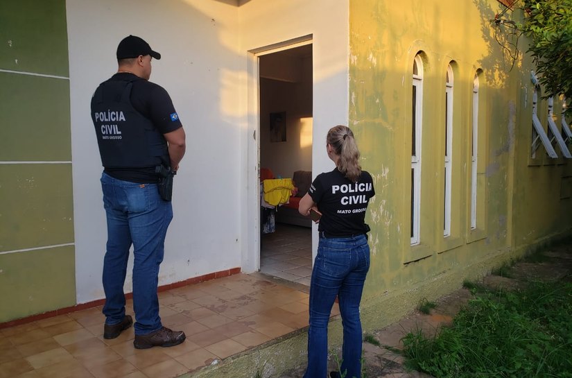 Polícia faz Operação contra estelionatária por enganar mais de 60 famílias na compra de casa própria em Cuiabá e VG