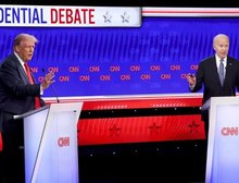 Biden e Trump: veja checagem de fatos em debate presidencial da CNN