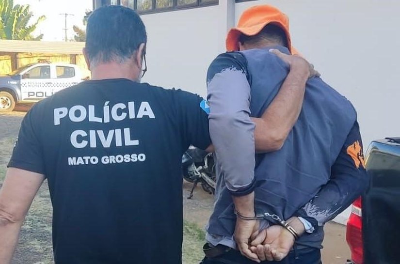 Foragido por matar colega de trabalho é preso pela Polícia Civil em Alto Taquari