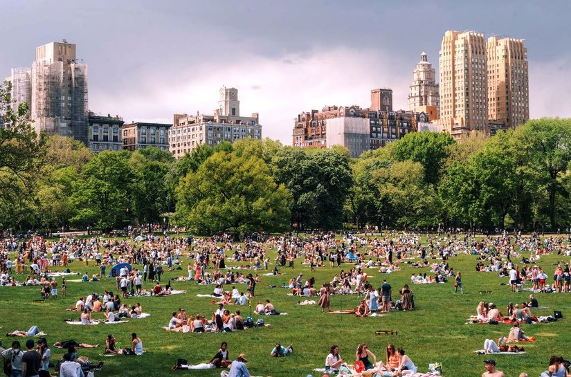 Nova York reinventa a vida em suas ruas