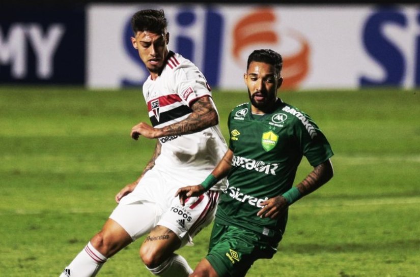 Empate sem gols contra o São Paulo, foi a melhor atuação coletiva do Cuiabá em casa