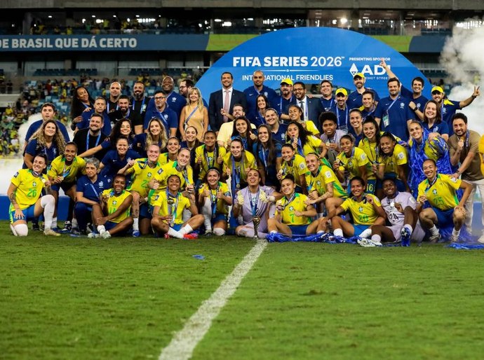 Arena Pantanal recebe 12.956 torcedores em vitória do Brasil sobre Canadá na Arena Pantanal