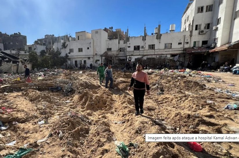 Médicos em Gaza acusam Exército de Israel de destruir corpos e atirar em civis em hospitais