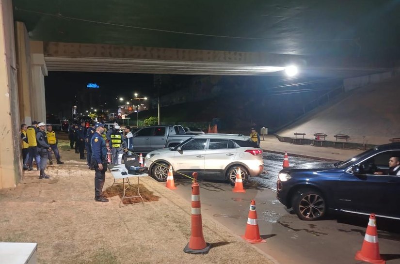 Operação Lei Seca prende oito motoristas por embriaguez e remove 48 veículos em Cuiabá