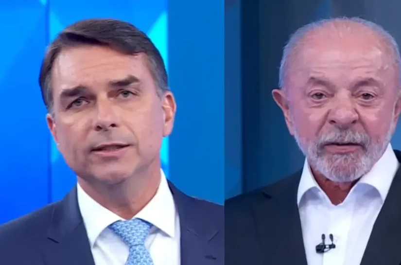 Flávio critica gastos para Lula 'se reeleger'; petista defende Desenrola