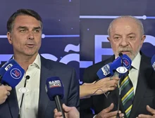 Flávio e Lula trocam ataques e citam Luchsinger, Vorcaro e SUS no 1º debate