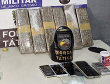 Força Tática prende mulher com seis quilos de maconha em Rondonópolis, MT