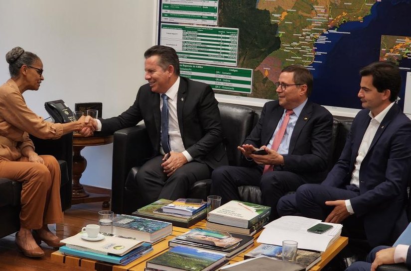 Mendes e Marina definem grupo de trabalho para viabilizar investimentos no Parque de Chapada