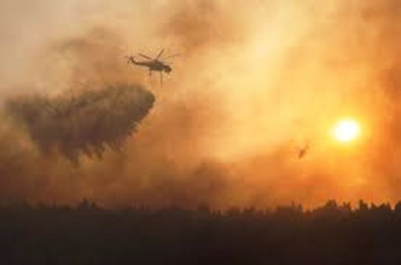 Alimentados pelo calor extremo, incêndios devoram o leste do Mediterrâneo