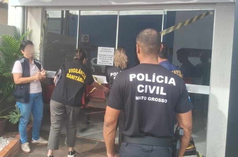 Polícia Civil cumpre mandado em laboratório investigado por falsidade ideológica e documental