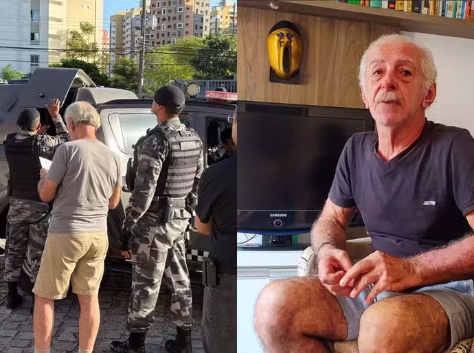 Ex-marido de Maria da Penha é preso após dar entrevista sobre tentativa de matar a ativista