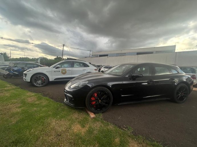 Polícia Civil apreende Porsche Panamera de Vovozona, liderança de facção investigada na Operação Imperium