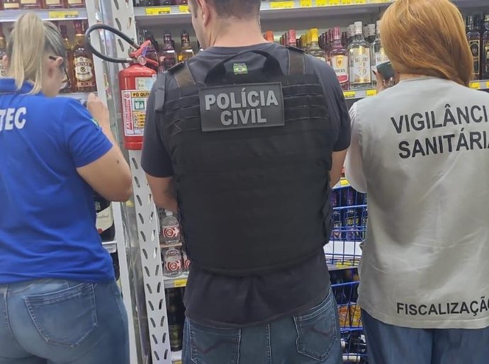 Forças de segurança intensificam ações contra adulteração de bebidas alcoólicas em Mato Grosso