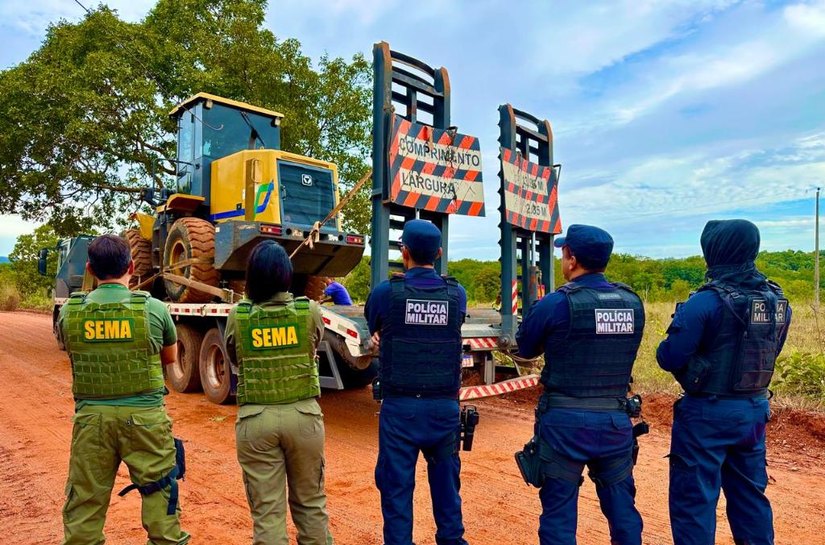 Sema e PM aplicam cerca de R$ 1,5 milhão em multas durante operação contra ilícitos ambientais