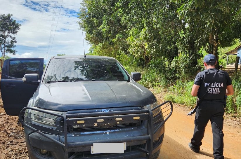 Polícia Civil cumpre mandados em operação de combate ao tráfico de drogas em Rondolândia, MT