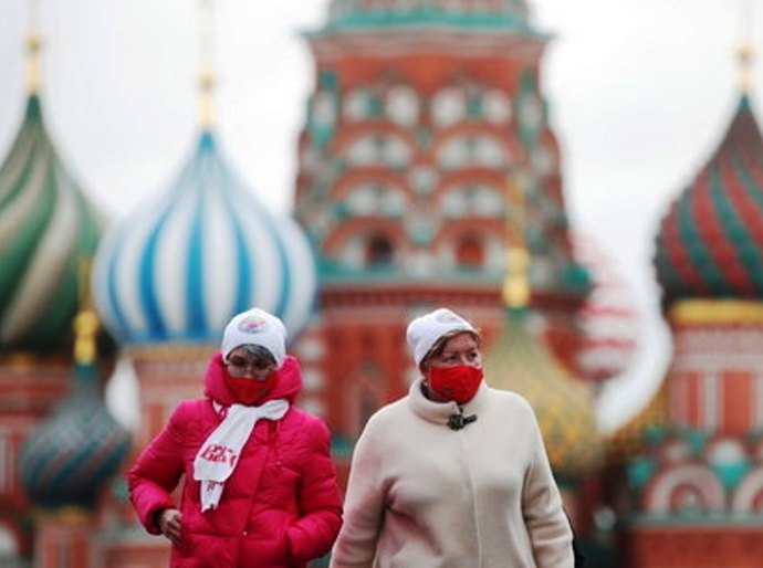 Rússia registra novo recorde de infecções diárias por Covid-19