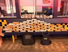 PRF e Força Tática apreendem 73 kg de skunk após perseguição em Rondonópolis,MT