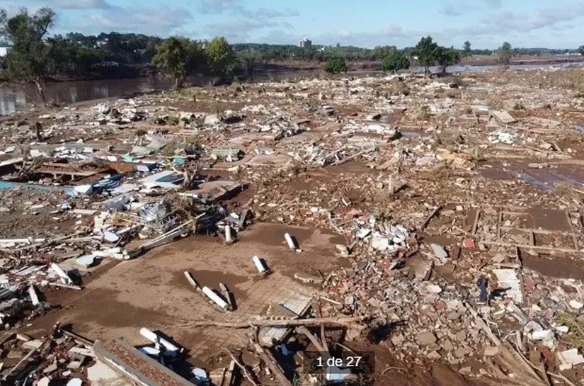 Com nível mais baixo, orla do Guaíba aparece sem trechos inundados; veja imagens