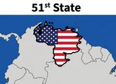 Trump faz publicação retratando a Venezuela como 51° estado dos EUA