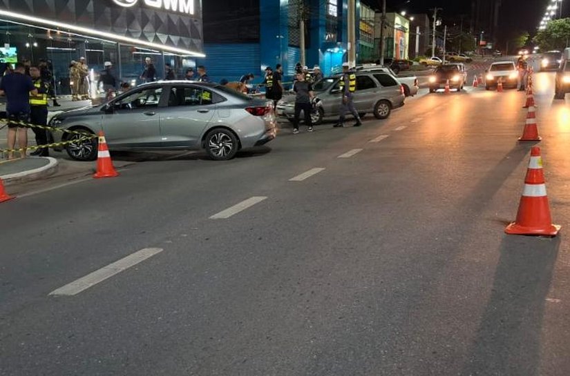 Operação Lei Seca em Cuiabá resulta em 14 pessoas presas na madrugada deste domingo,9