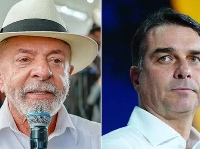 Datafolha, 1º turno: Lula, 39%; Flávio Bolsonaro, 36%; Cury, 6%; Caiado, 4%; Renan, 3%; Zema, 2%
