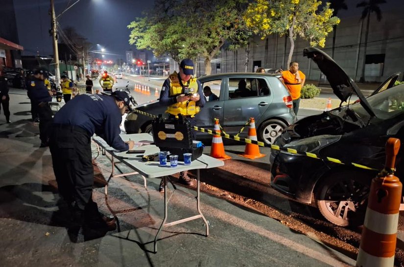 Operações Lei Seca resultam na prisão de 16 condutores em Cuiabá