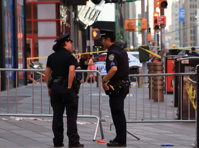 O ataque na Times Square que matou a vice-presidente do Bank of America