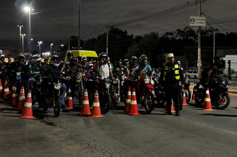 Fiscalização rigorosa da Lei Seca Motos resulta em autuações e apreensão de veículos