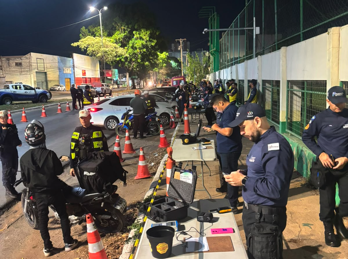 Operação Lei Seca prende sete motoristas por embriaguez em Cuiabá