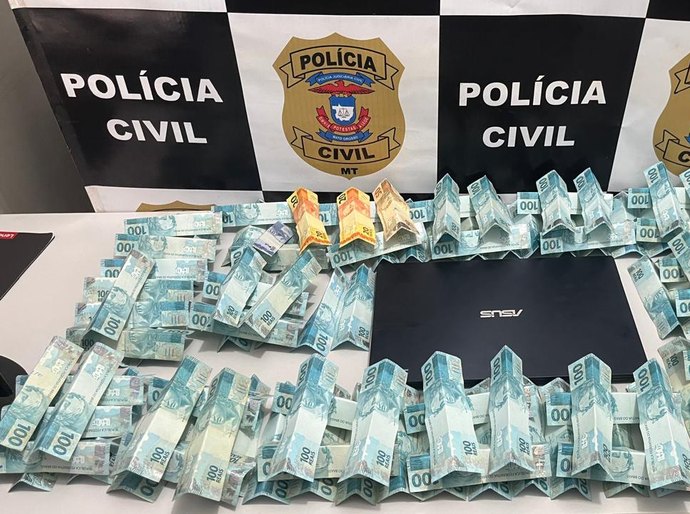 Polícia prende homem que furtou R$ 13 mil de vítima que conheceu pela internet em Diamantino, MT