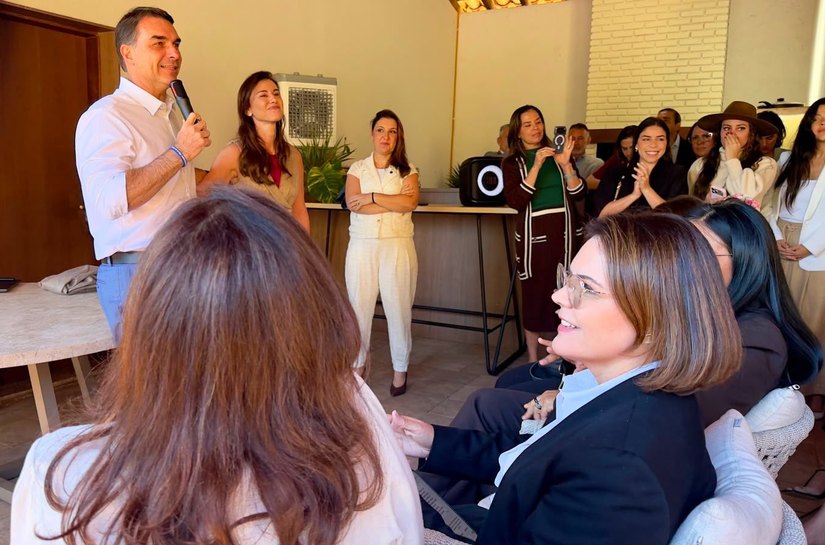 Coronel Fernanda contribui para plano de governo de Flávio Bolsonaro