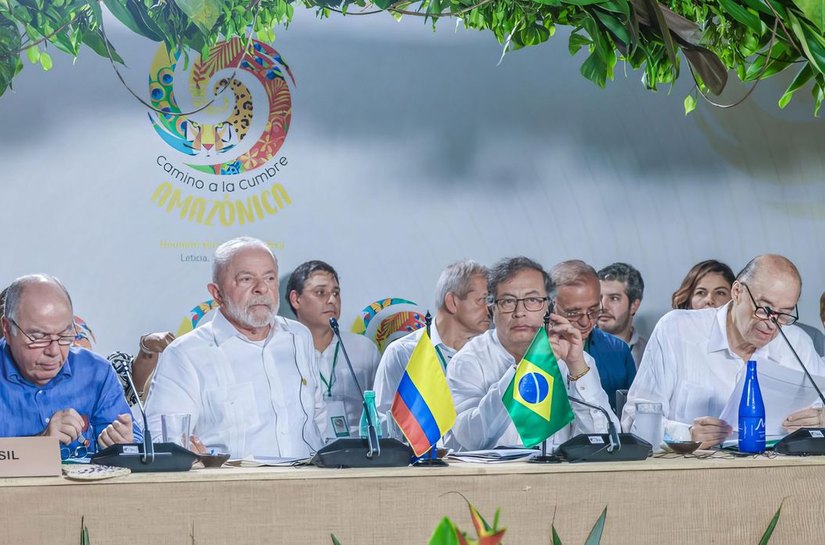 Lula propõe criação de Parlamento Amazônico, durante evento em Letícia
