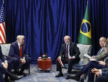 Trump diz que reunião com Lula foi 'muito boa'; presidente brasileiro afirma que acordo comercial deve ser finalizado nas próximas semanas