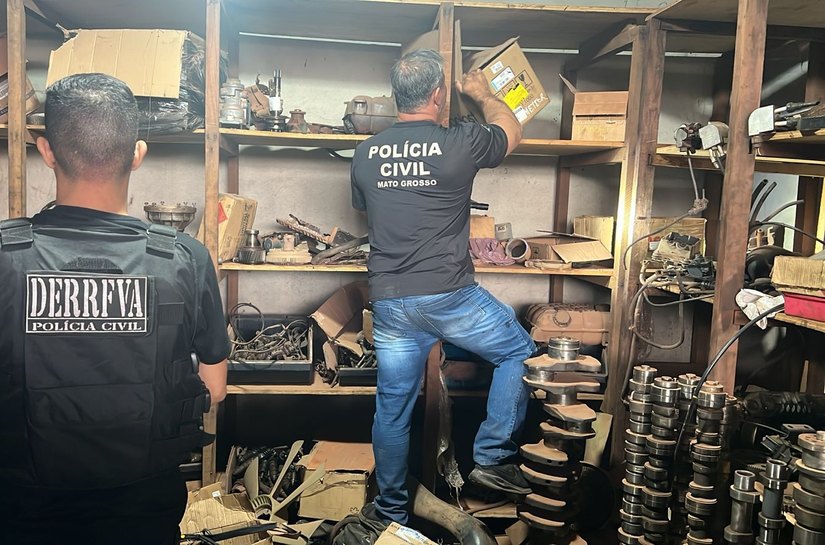 Operação da Polícia Civil desarticula grupo especializado em furto e comércio de módulos de veículos