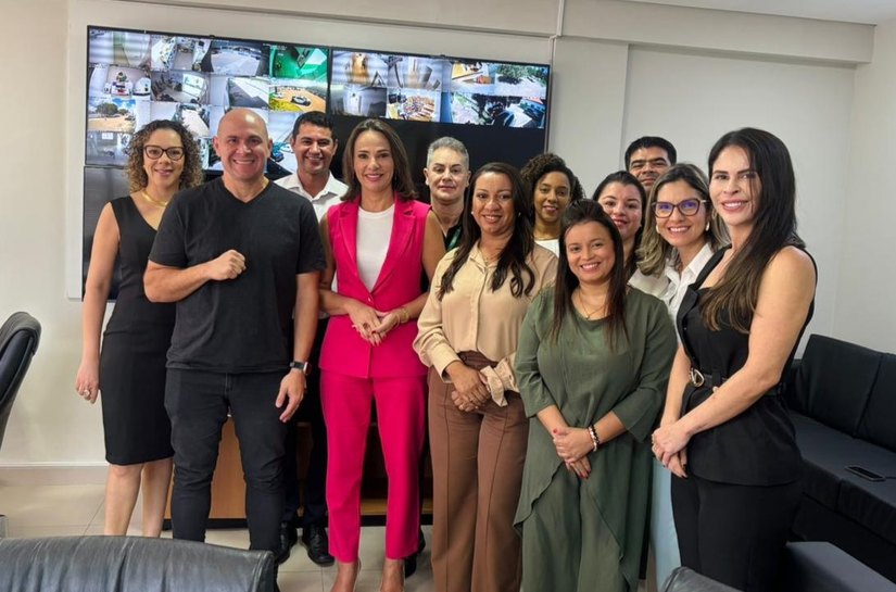 Prefeito e secretária Deisi Bocalon alinham estratégias e marcam início de nova fase na saúde de Cuiabá