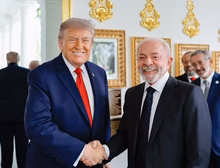 Tarifaço: Lula diz que quer travar 'guerra da verdade' e que Trump vai ter que aprender a usar 'arma da palavra'
