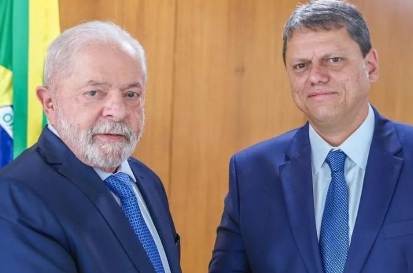 Lula e Tarcísio se encontram pela segunda vez em uma semana