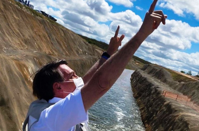 Governo aciona comporta do Eixo Norte da Integração do São Francisco