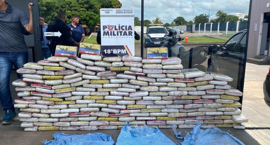 Polícia Militar apreende 229 quilos de maconha e supermaconha em Pontes e Lacerda,MT