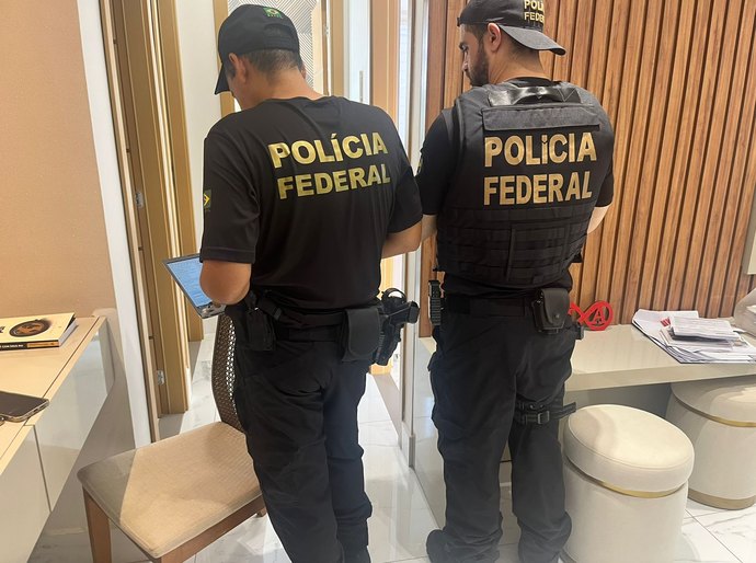 Veja Fotos: PF faz Operação contra organização e prende 6 que fraudaram a Unimed de Cuiabá em mais de R$ 400 mi