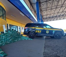 PRF apreende mais de 200 kg de pasta base de cocaína em Barra do Garças, MT