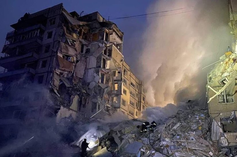 Em um dos ataques mais letais, Rússia mata 40 em bombardeio a Dnipro