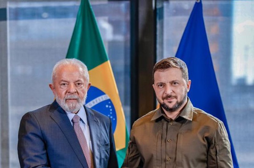 Lula se encontra com Zelensky em Nova York