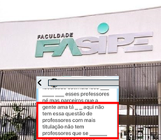 Faculdade Fasipe ignora titulação acadêmica para contratar professores