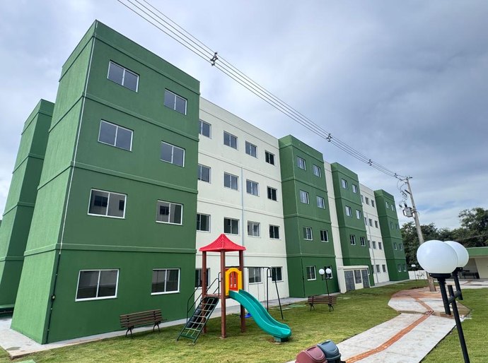 Governo de MT investe mais de R$ 7 milhões para construção de 384 apartamentos para famílias de baixa renda
