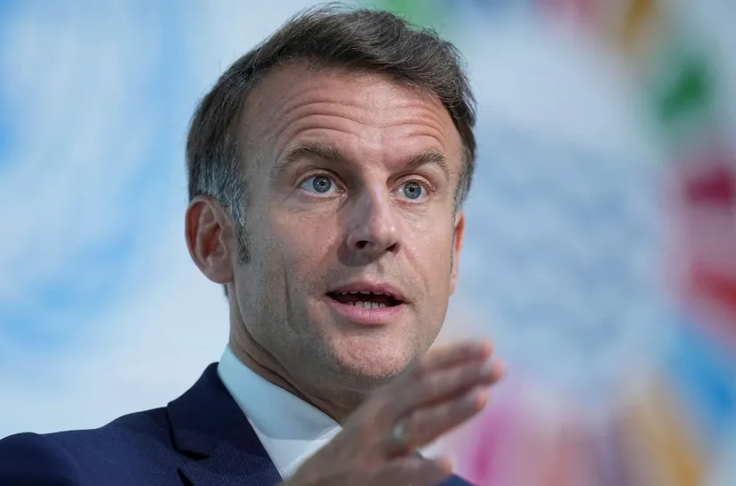 Macron diz que UE deve se preparar para retaliar contra tarifas de Trump