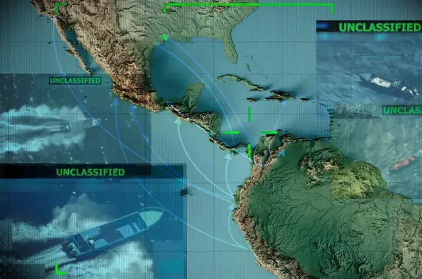 Os mapas que mostram por onde viaja a droga da América Latina para os EUA