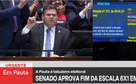 Senado aprova PEC que acaba com a escala 6x1; texto vai à promulgação